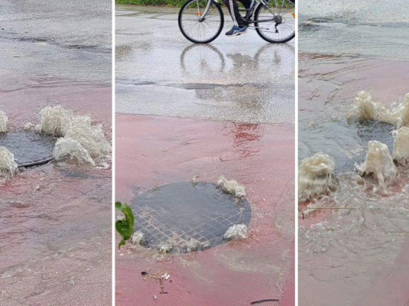 Ξεχειλίζουν πάλι τα λύματα στην οδό Κ. Τζαβέλα - Αγανακτισμένοι οι κάτοικοι