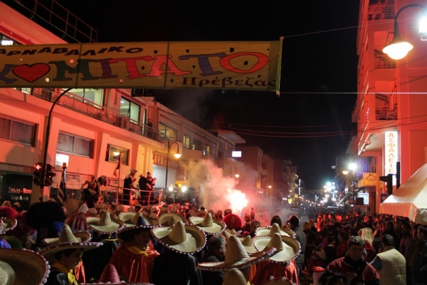 Σήμερα η μεγάλη παρέλαση του Καρναβαλικού Κομιτάτου Πρέβεζας