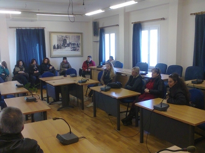 Ο βουλευτής του ΚΚΕ Νίκος Μωραϊτης συναντήθηκε με τους εργαζομένους στη ΝΕΔΗΚΕΠ (photo)